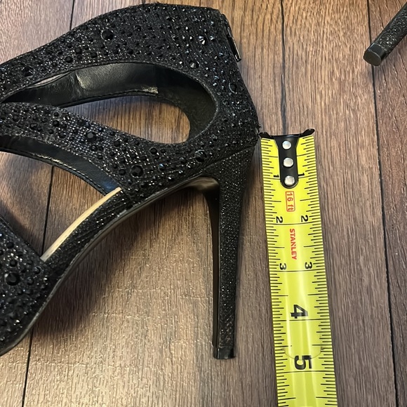 Gianni Bini black studded high heels size 10 - Picture 5 of 6